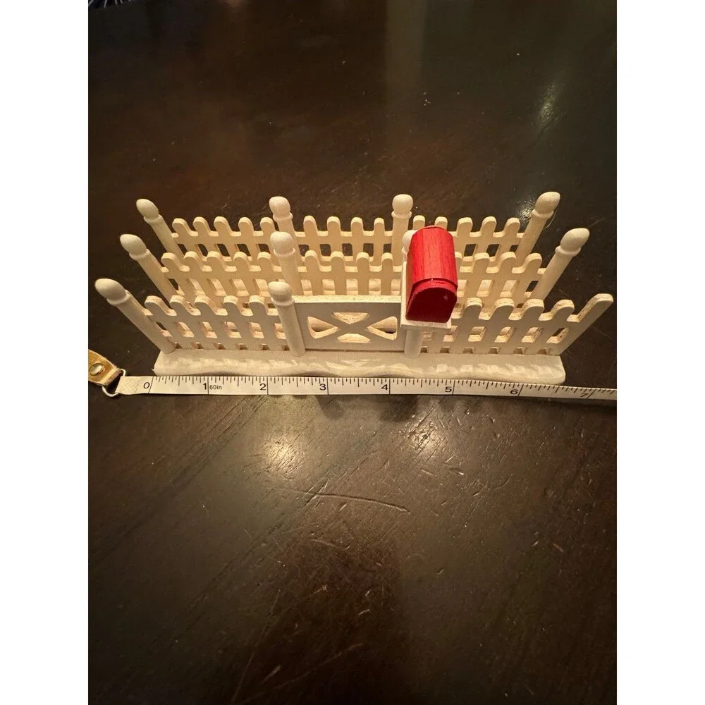 Vintage Mervyn’s Christmas Village Fence